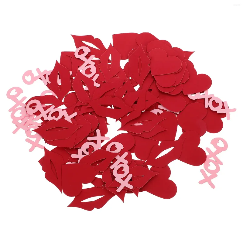 Décoration de fête, décoration de mariage, confettis de la saint-valentin pour Table, ornement de maison, accessoires Flash Po