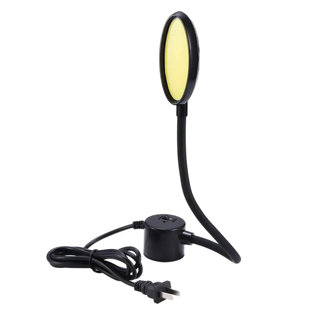 DHgate Upgraded 8W COB LED Sewing Machine Light Magnetic Flexible Gooseneck Arm Work Lamp AC85 265V Home Garden