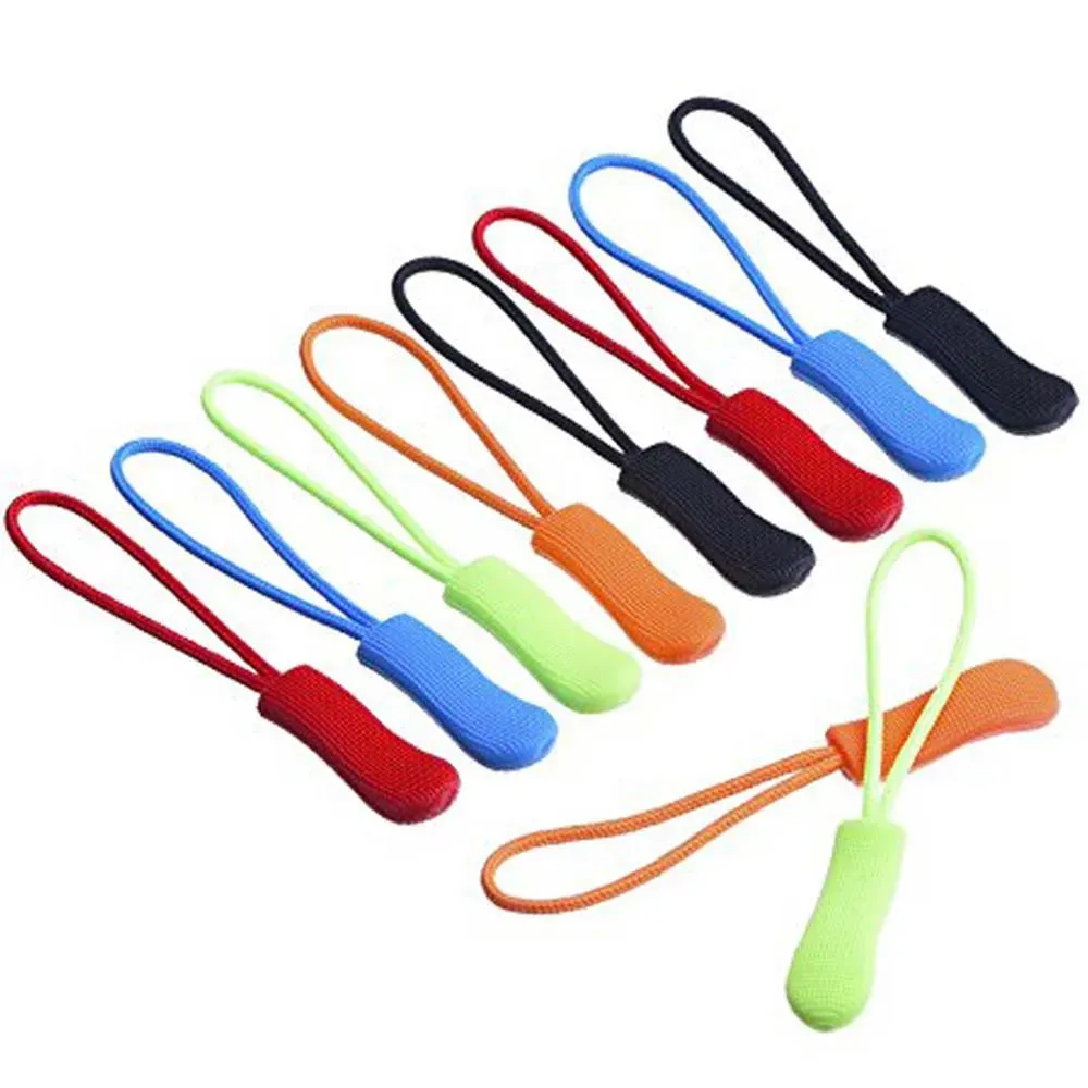 10/20pcs con cerniera Fond Funzione Clip di sostituzione Tag della corda Clip rotta con cabina rotta con cabina con cabina Valuta con certatura Zipanna