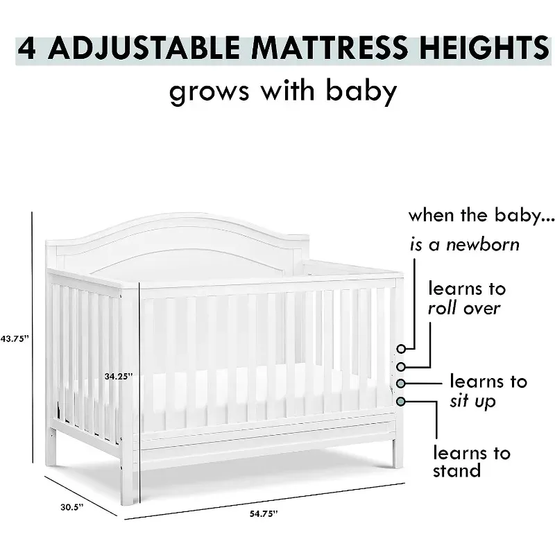 Davinci charlie convertible crib sales