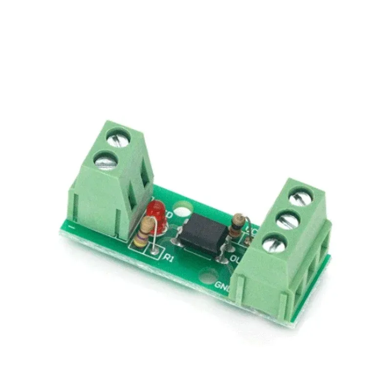 1 Channel Way OptoCoupler Isolation Module PC817 EL817 3V-5V 12V 24V Fotoelektrisk isolator Rail Holder PLC Drive Motor Board