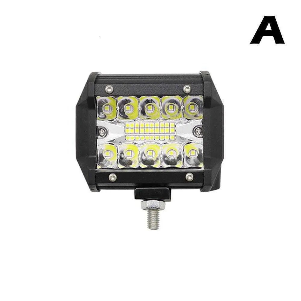 Upgrade 60W LED-Arbeitslichtleisten 4-Zoll-Scheinwerfer Wasserdichter Fahrnebelscheinwerfer Flutlichtbalken Kombilampe für Off-Road-LKW SUV-Boot 12V Q1l0