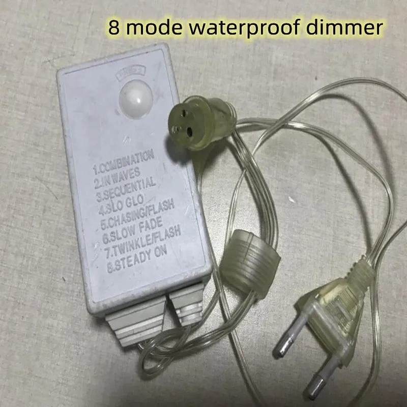 LED Dimmer EK-04 Knob Controller 8 Modes Waterproof Brightness Dimmer ...