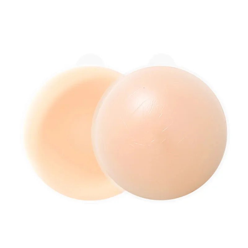 Ultra Thin Nipple Cover Adhesive Silicone Breasties Pasties Pads Covers Without Nipples Invisible Nipple Cover Underwear 5 Par 240323