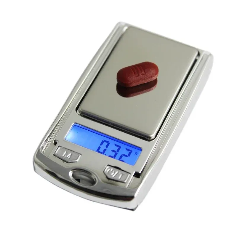 Pocket Jewelry Scale - 200g/0.01g Digital Mini Scale For Jewelry, Food, Powder, With Backlight & Tare Function