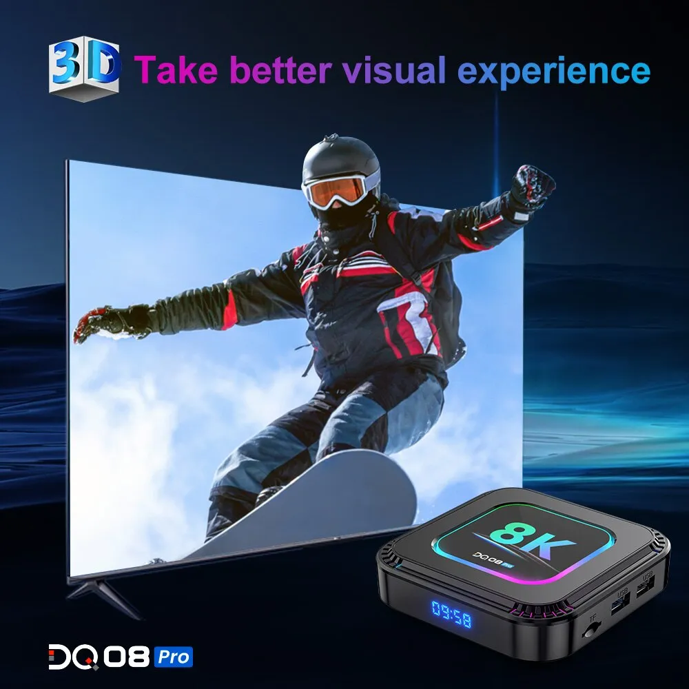 DHgate.com:DQ08 Pro Smart TV Box: Android 13, RK3528 Quad Core ...