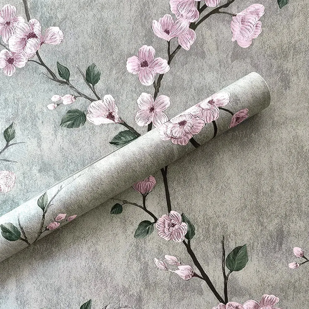 Peel & Stick Contact Paper - White And Silver Boho Wallpaper, 17.7" X 118" Roll