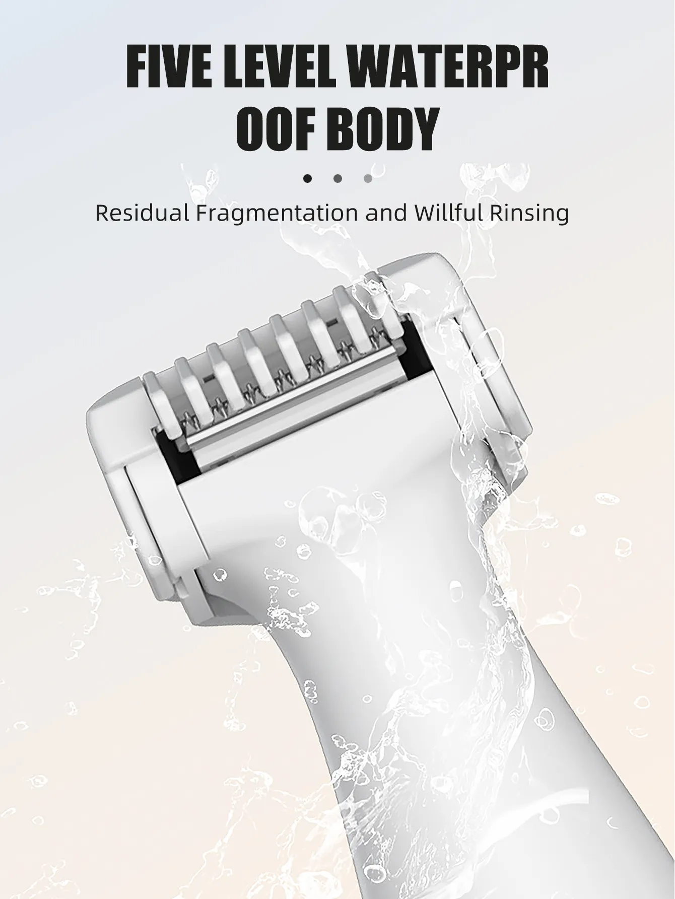 Épilateur Kemei 6-en-1