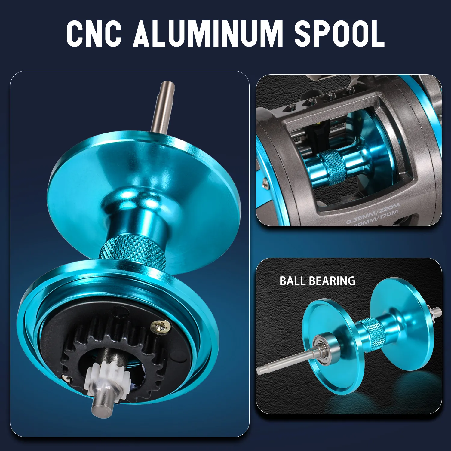 DHgate.com:Baitcasting Fishing Reel - Sougayilang Full Metal DHgate.com:Baitcasting Fishing Reel - Sougayilang Full Metal