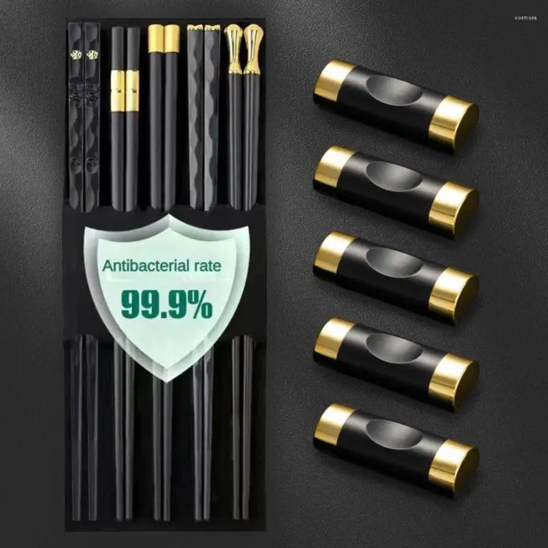 Chopsticks No Moldy Widely Used Not Storage Household Green Gold Pillow-shaped Chopstick Rack Mildew