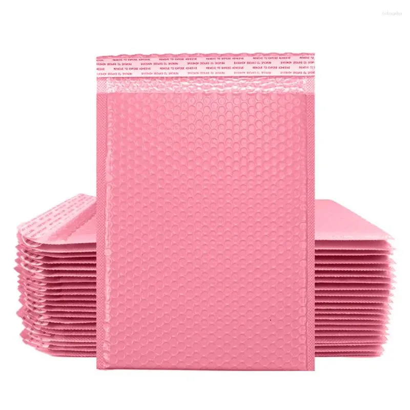 Sacs de rangement 10pcs Wrap Antichoc Poly Doublé Auto-Scellant Emballage Durable Entreprise Épaissi Bulle Mailer Enveloppes Rembourrées Mailing