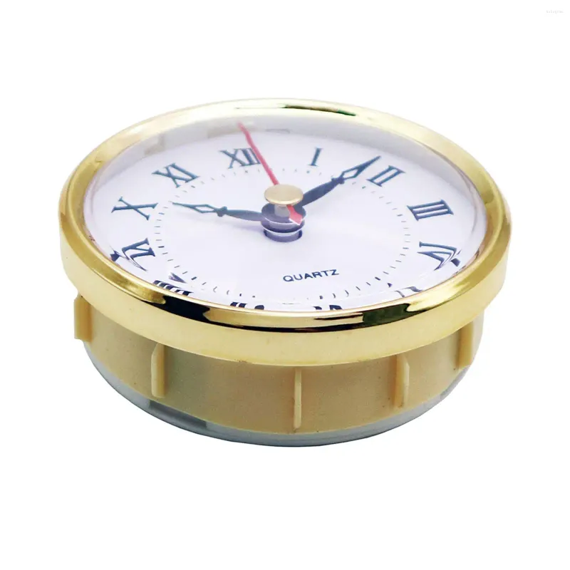 Accessori per orologi Inserto per orologio fai-da-te da 80 mm con cornice dorata Numeri romani di alta qualità