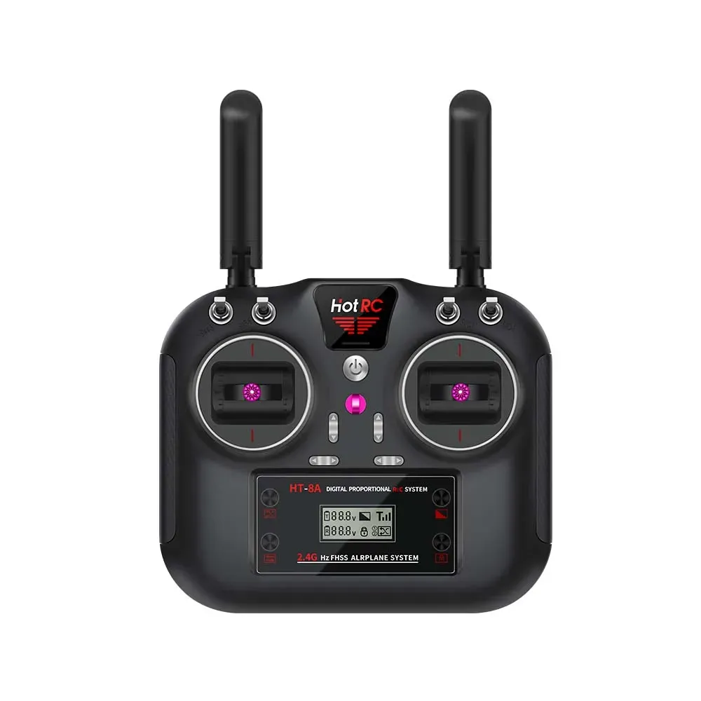 Hotrc HT 8A 2.4G 8 Channel RC Transmitter With F 08A... From ...