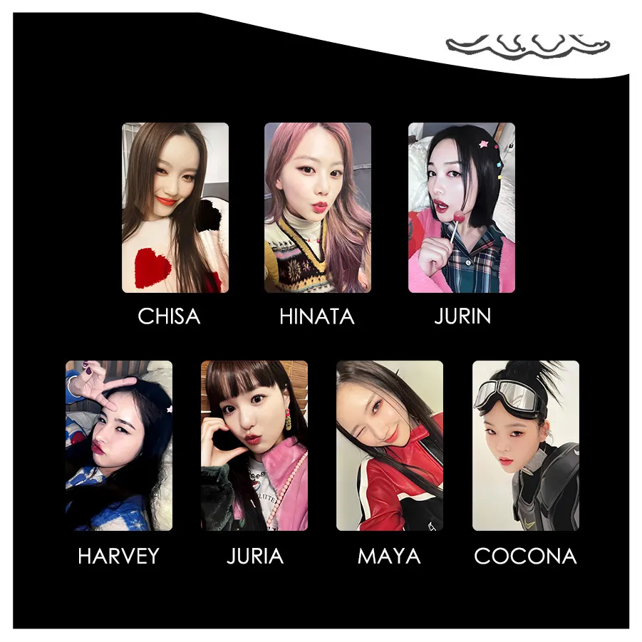 XG KCON ALPHAZ 1st Mini Album Photocards DNA LOMO Cards, JURIN