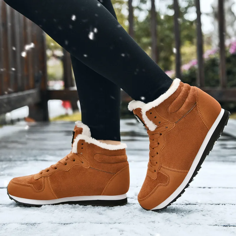 Winter Waterproof Womens Ankle Snow Boots For Women And Men