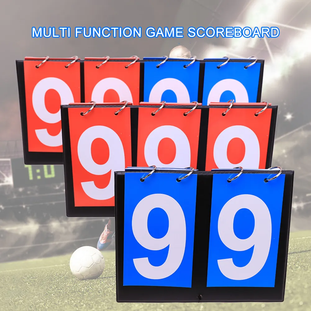 2/3/4 Digit Scoreboard Multifunctional Turn Points Board Tabletop ...