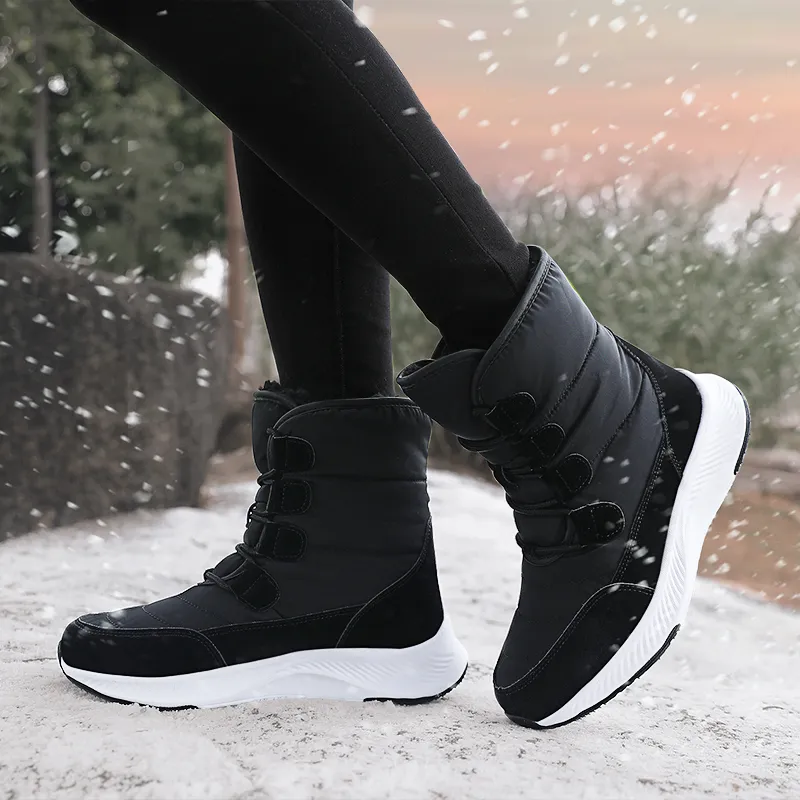 Premium Quality Women's Black Leather Boots Soft Stylish Combat Style!  Shop Now!