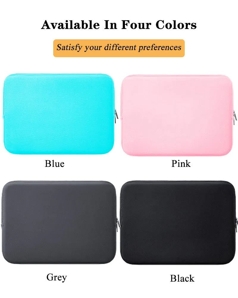 2024Stylish Soft Laptop Bag for 15.6-inch Laptops - Water-resistant ...
