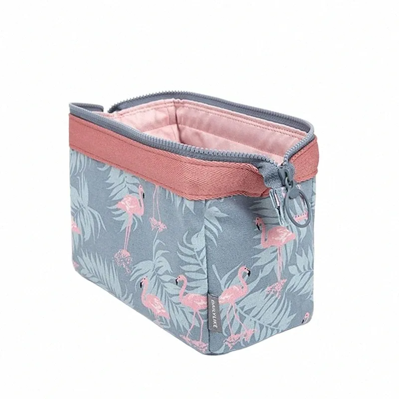 NY FI COSMETIC BAG Kvinnor Vattentät flamingo Makeup Väskor Travel Organiser Toalettet Satser Portabla Makeup Väskor Beautolog 98AB#