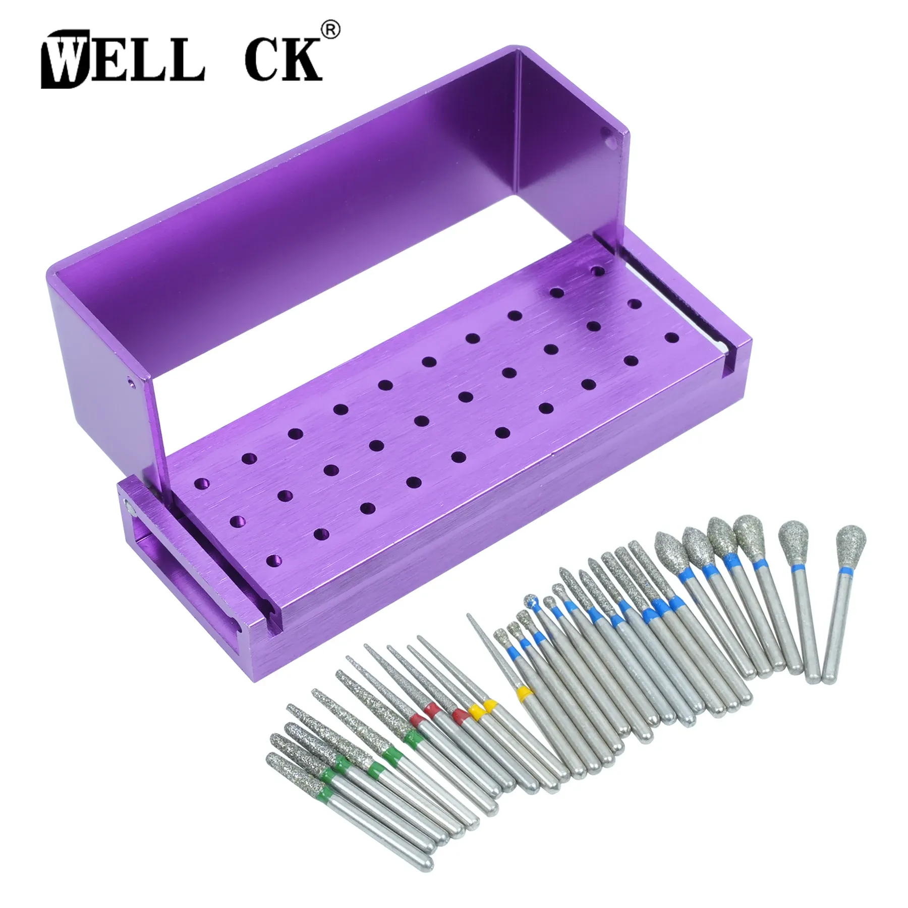 Fraises Diamantées Dentaires - 150x, Modèle FO-32, Pour Contre-angle à Fixation Par Friction - Lot Neuf