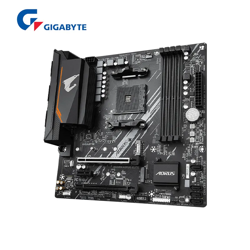 Ryzen7 5700X 　B550M 　DDR4メモリー AMD Ryzen 7 5700X CPU with RGB RAM | B550M AORUS ELITE AM4