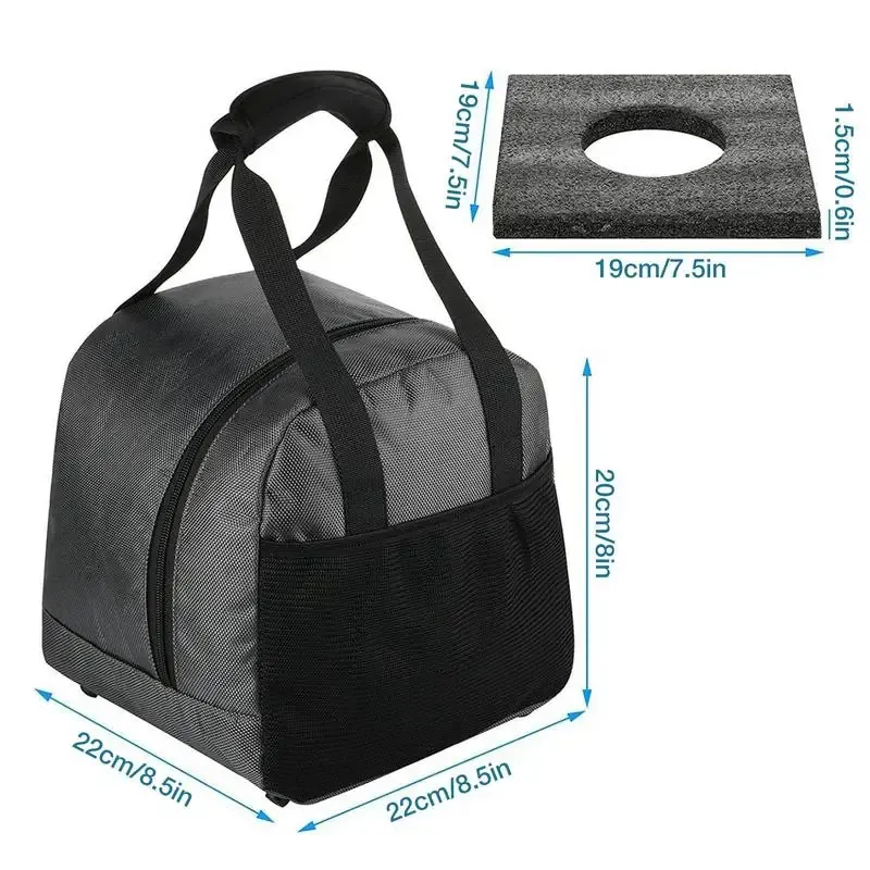 Torba do kręgli w kręgle z wyściełanym uchwytem na piłkę pasują również jako dodaj jedną torbę do kręgli do worka trwałego wodoodpornego