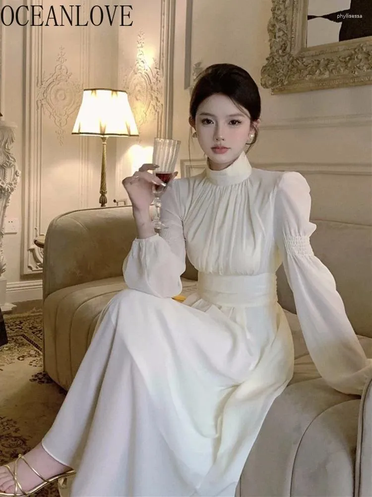 Elegant Turtleneck Long Dress - Korean Fashion Lantern Sleeve Dress, Solid Color Casual Spring/Autumn Vestidos Mujer - Shop Now! from Dhgate Basic & Casual Dresses - price 52.42 Elegant Turtleneck Long Dress - Korean Fashion Lantern Sleeve Dress, Solid Color Casual Spring/Autumn Vestidos Mujer - Shop Now! from Dhgate Basic & Casual Dresses - price 52.42