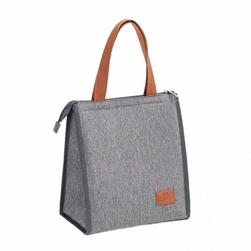 Sac à lunch fourre-tout portable Sac isotherme frais Voyage en famille Boisson pique-nique Snack Garder le sac de rangement frais Femmes Hommes Bento Box i3Jo #