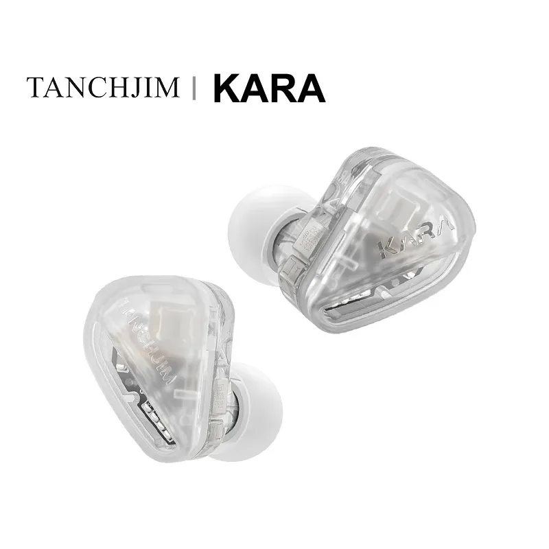 Headphones TANCHJIM KARA 1DD 4BA Hybrid Drivers InEar Earphone IEM Wireds Earbuds 0.78mm Detachable cable Headset