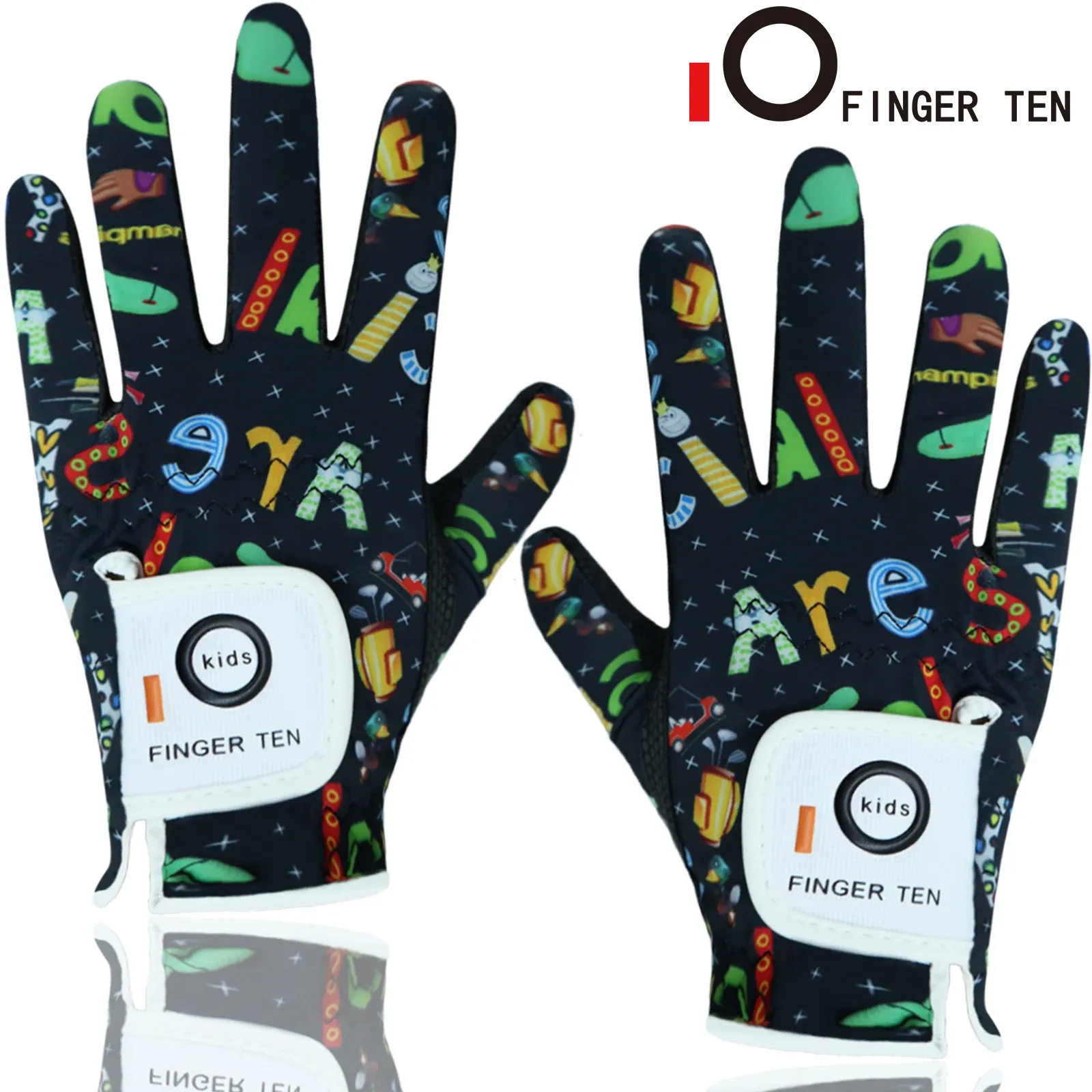 Handschuhe Neue Mikro weiche Golfhandschuhe Kinder atmungsaktuelle linke rechte Hand Handschuh lh Rh Regen Grip heißes nasses Alter 210 Junior Boy Girl Drop Versand