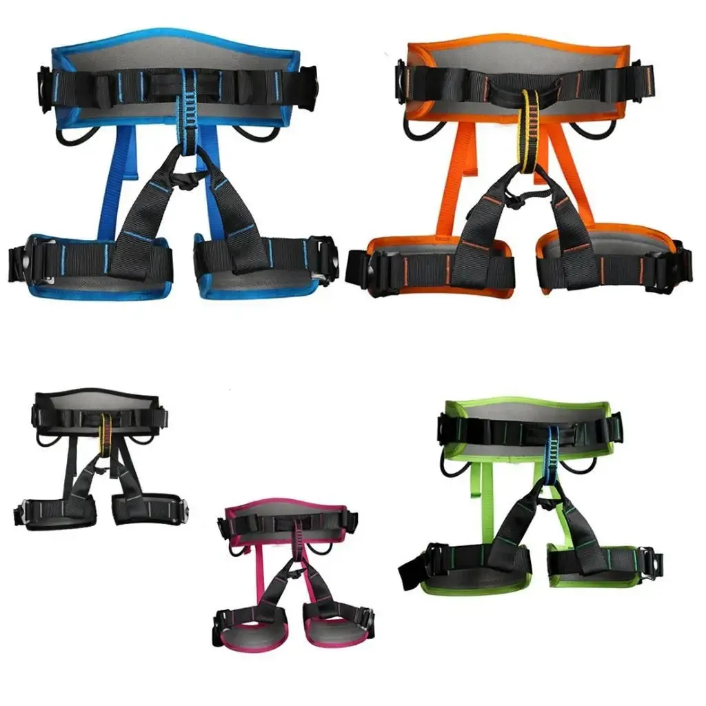 Outdoor Harness Seat Sitting Bust Waist Belt Equipment Surgeon Arborist Rock Climbing - 4 Colors