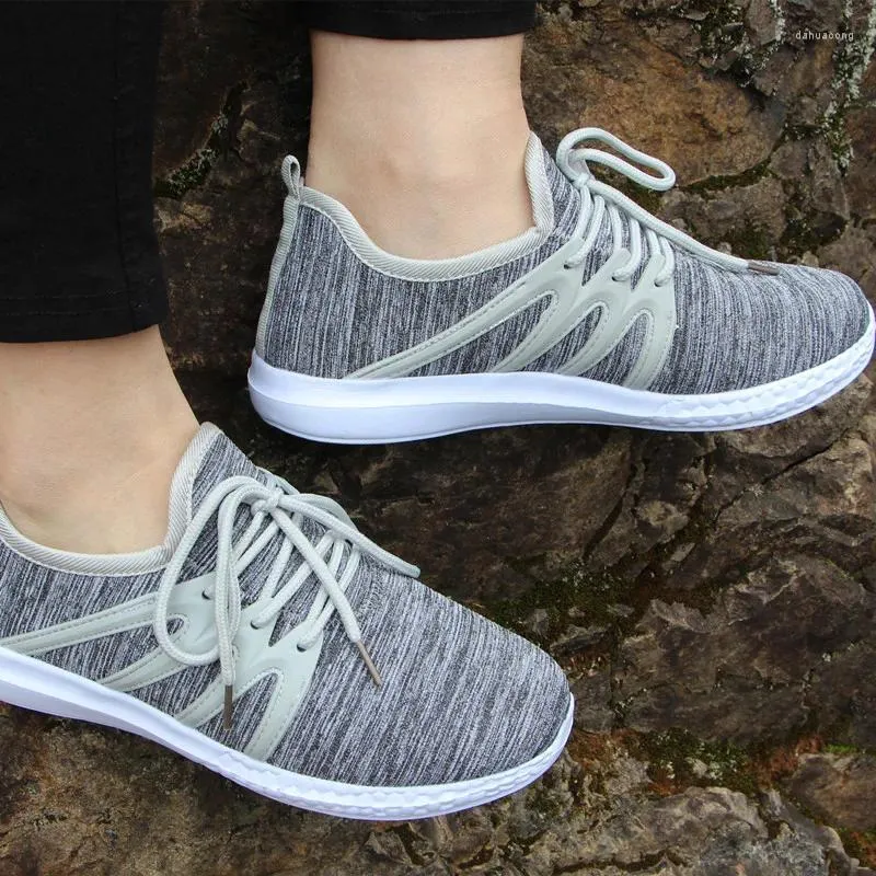 Walking Shoes Arrival Women Outdoor Sneakers Sport Fabric Lace Up Breathable Anti Slippery