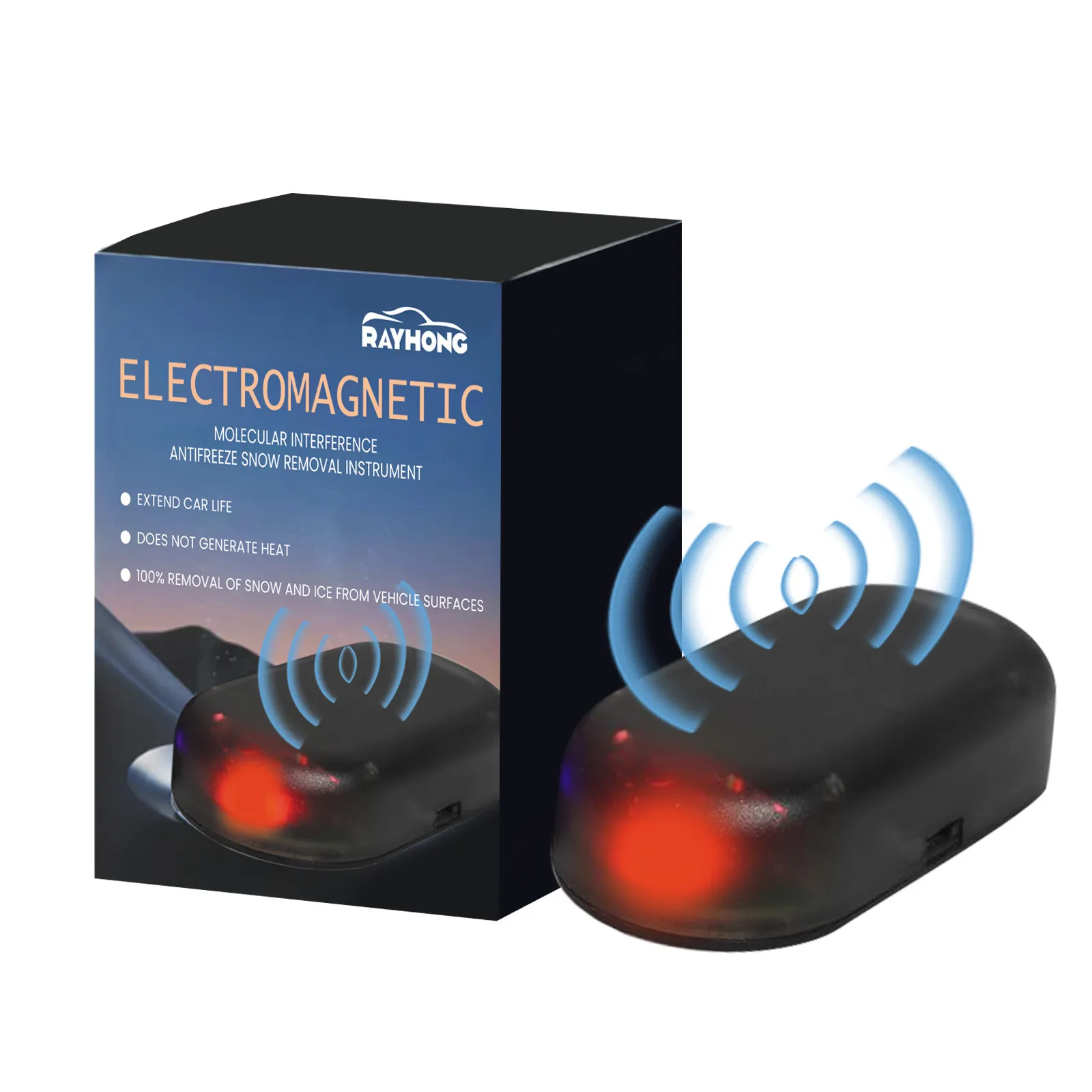 Défroster Électromagnétique Portable Pour Voiture - Outil Anti-gel Et Dégivrage Pare-brise