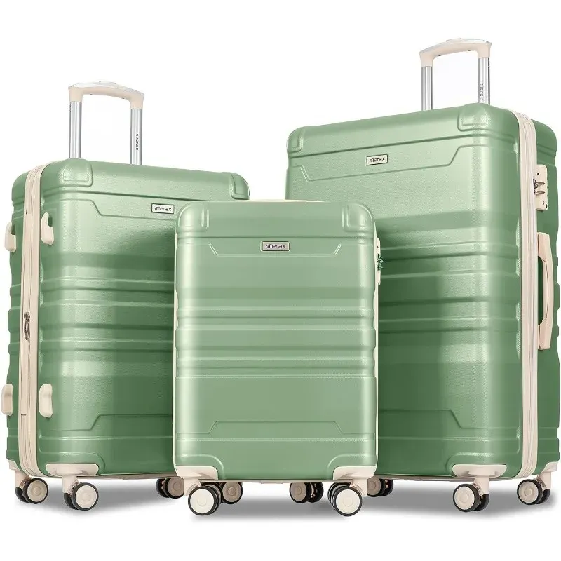 Lightweight Hardside Luggage Set With Spinner Raffa Wheels TSA Lock And Ivory Brown Lining Available In 20 24 28 Inches From Ddmymaster 140.71 DHgate.Com