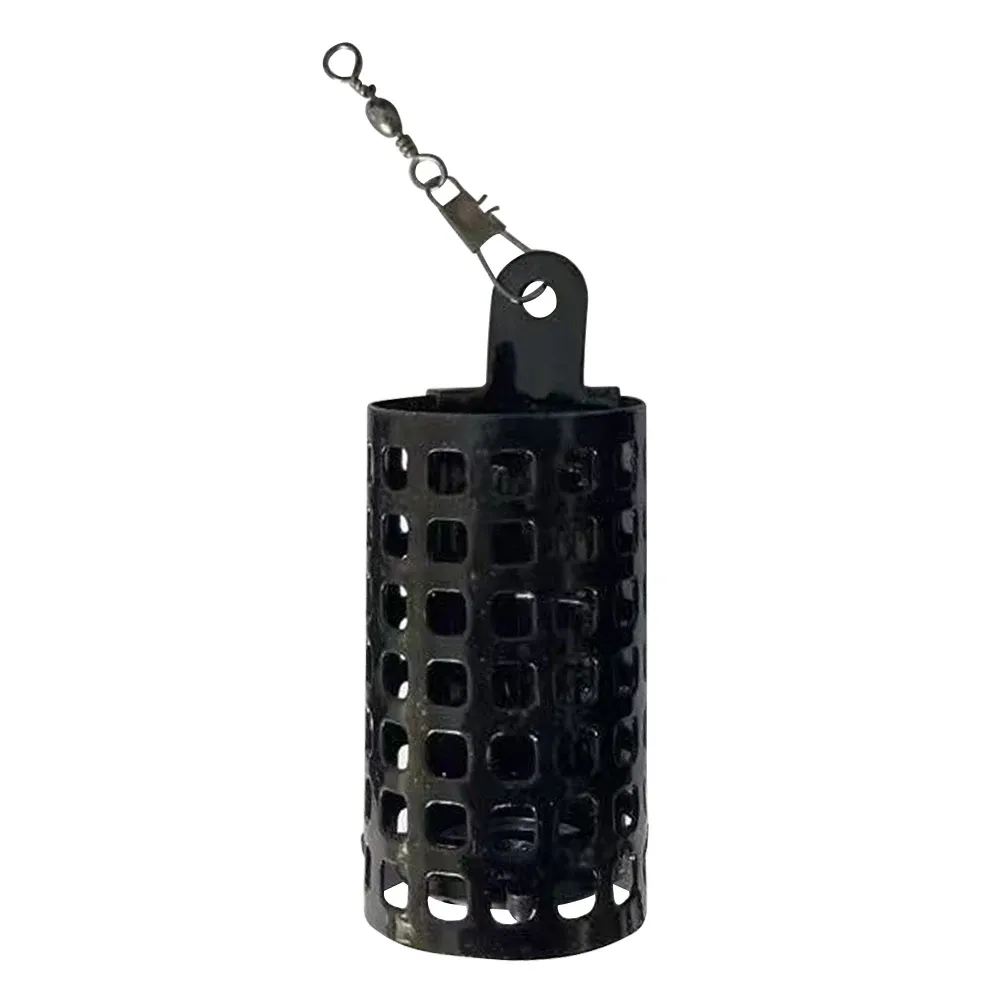 10pcs Carp Fishing Feeder Baskets - Plastic Bait Holder Lures For Beginner & Expert Anglers