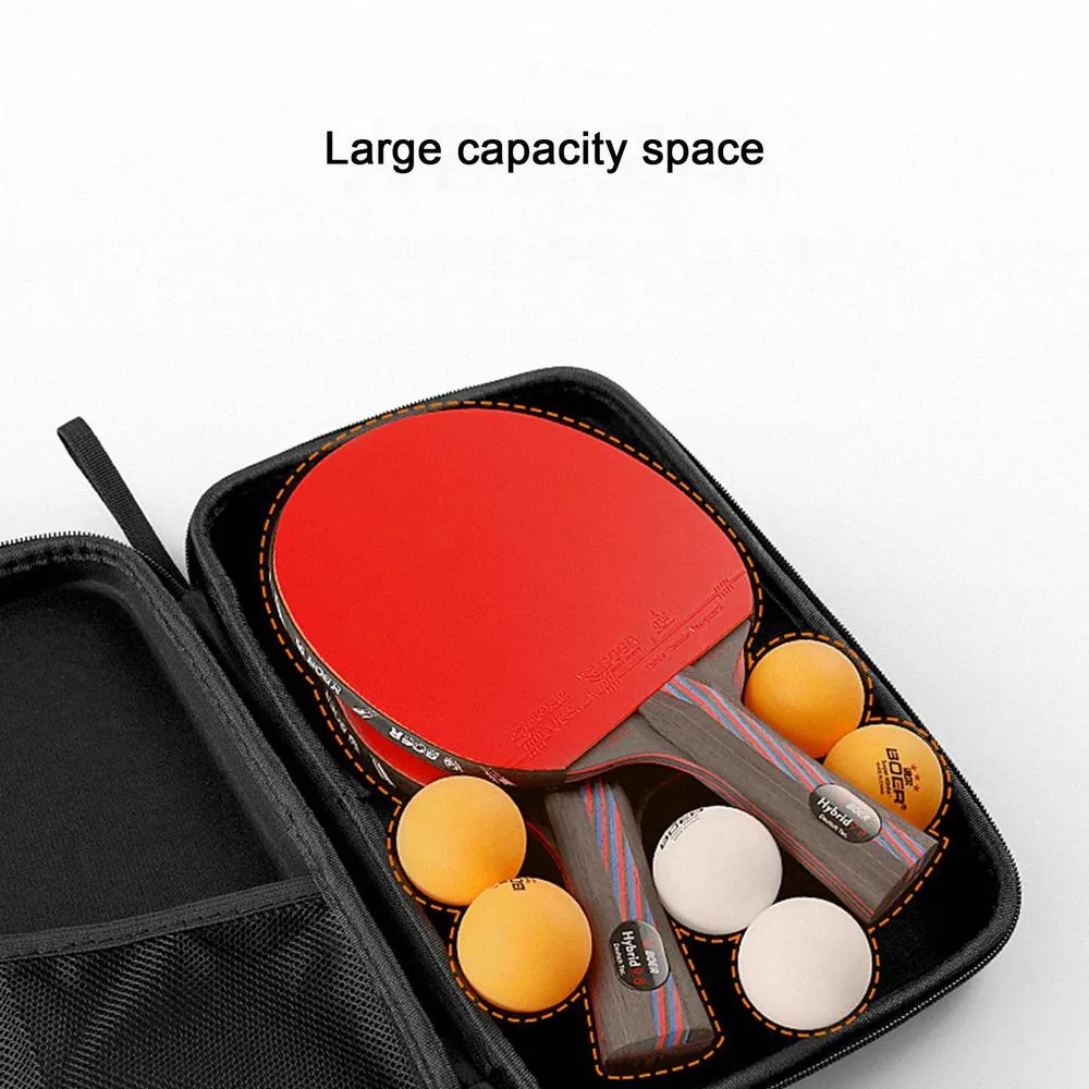 Tennis Racket Cover Killerspin Optima Ping Pong Paddle Case – Padded Protective Bag For 2 Rackets & Balls, With Tablet Pocket Racket Protection Bag