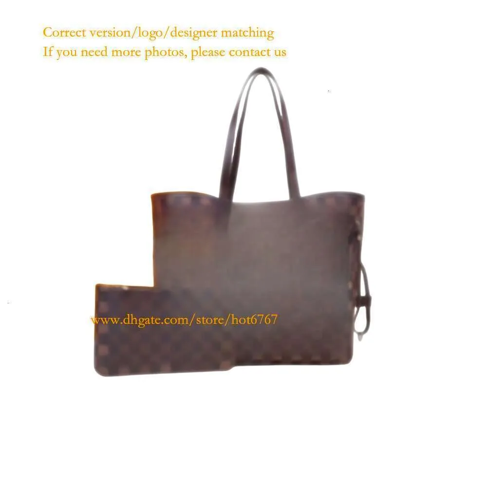 LVSE Bag Neverfulls Classic Single Shoulder Portable Women's Bag Designer Tygväska stor kapacitet shoppingväska Kontakta mig för rätt version för att se bilden
