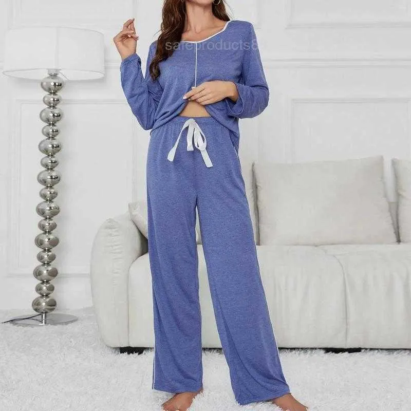 Kvinnors sömnkläder kvinnor plus storlek flickor pyjama set mode hemkläder höst vinter sömlös natt pajamas set fast färg tjockare sammet