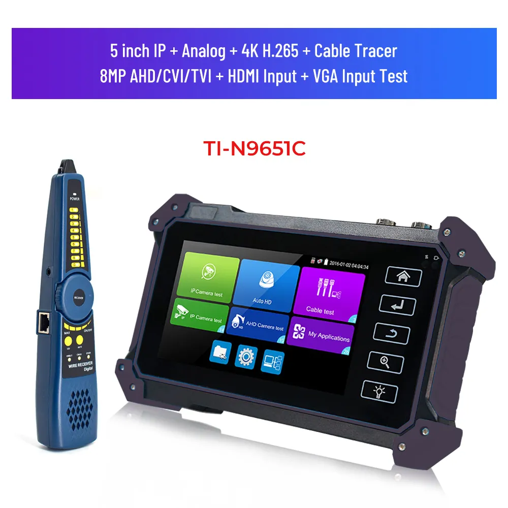 DHgate.com:PEGATAH 5 Inch 8MP AHD/CVI/TVI/SDI CCTV Tester with 4K HDMI ...