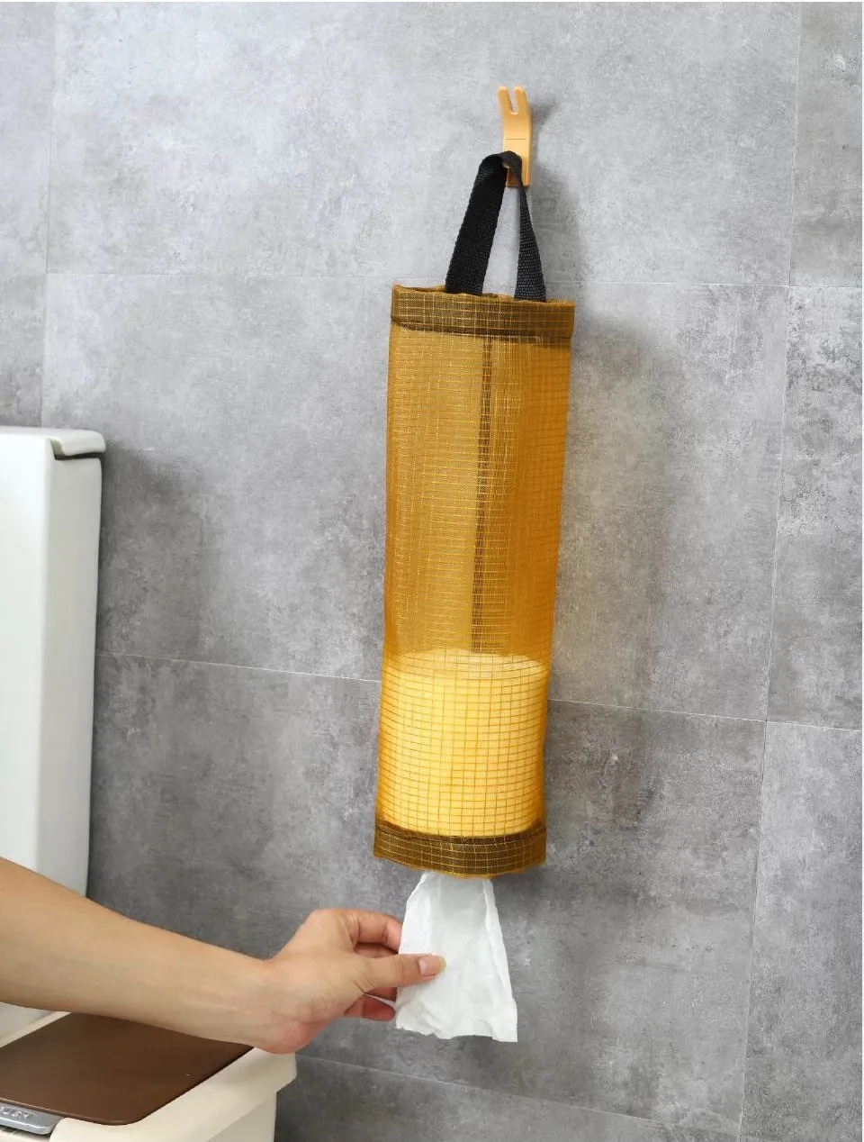Wall Mounted Grocery Bag Holder Set Plastic Dispenser Hanging Rv Storage For Kitchen And Trash Organization From Homepro1 12.03 DHgate.Com