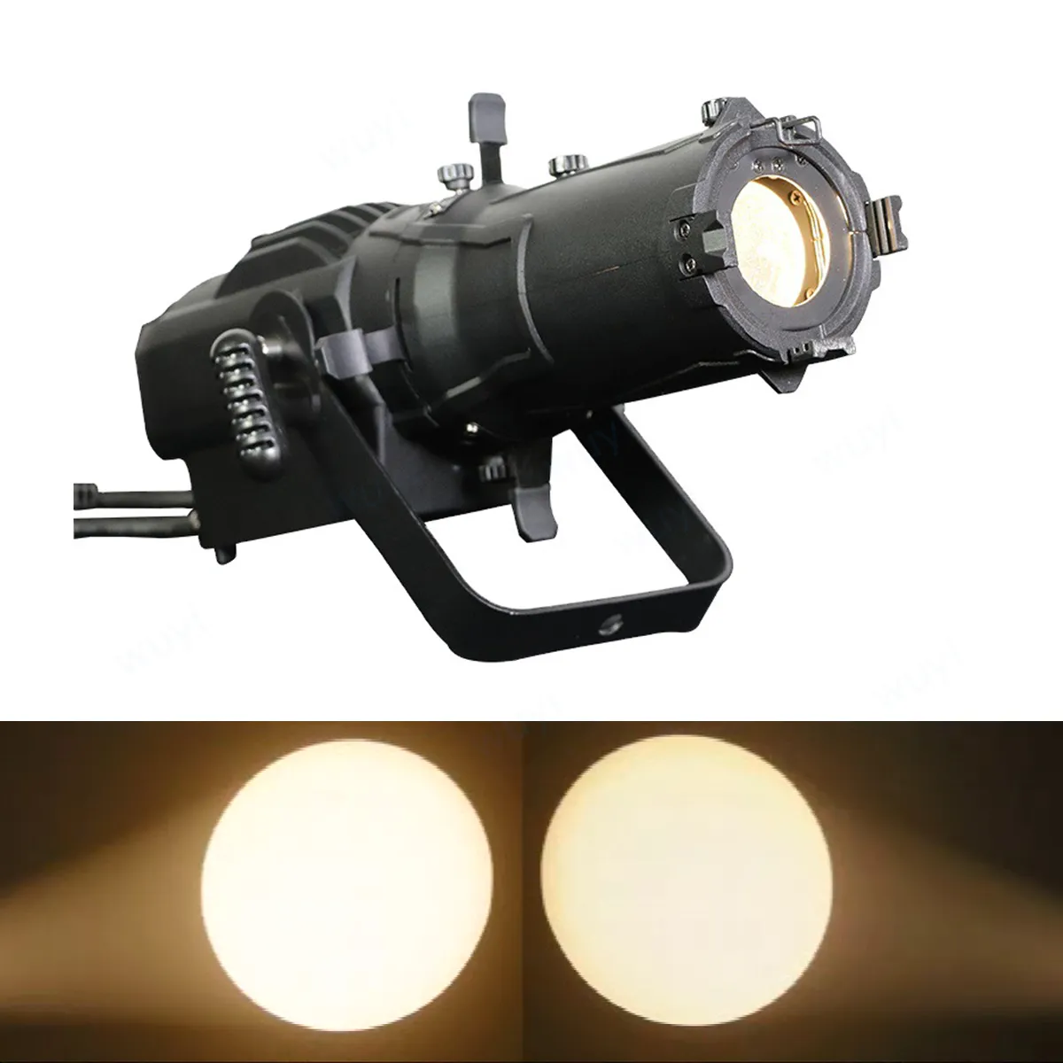 60W/100W Mini Maglite Led Upgrade Ellipsoidal Light With Variable Zoom ...