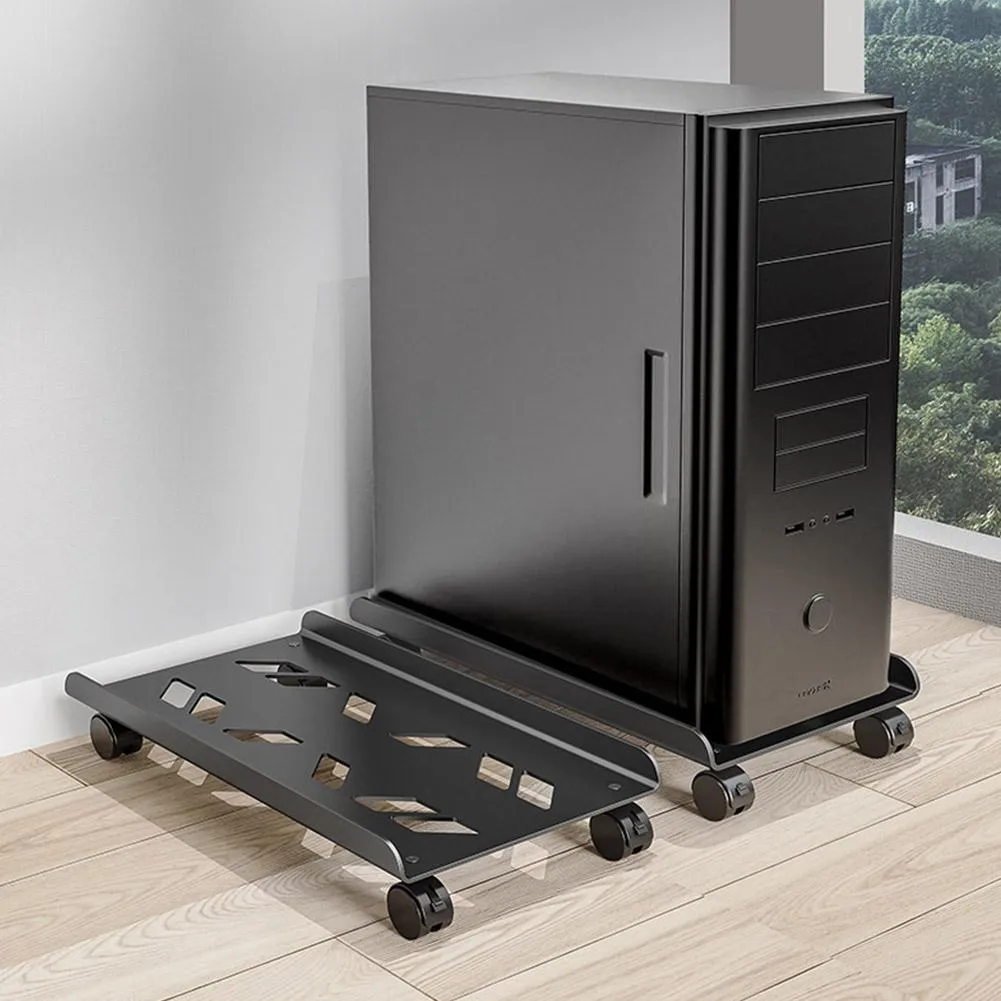 PC Tower Stand: Adjustable Computer Stand With Wheels, Mobile CPU ...