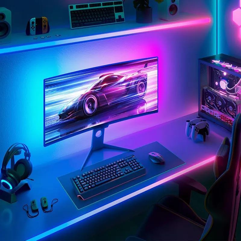 Monitor Led Red Computer Monitor LED Strip Lights RGB Ambient... From Ddmyperfect, $88. ...