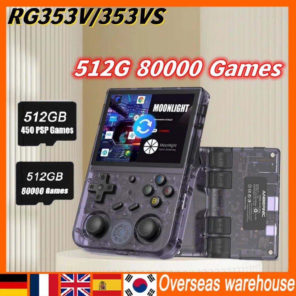 DHgate.com:Anbernic RG353V Handheld Game Console, 3.5 IPS Screen