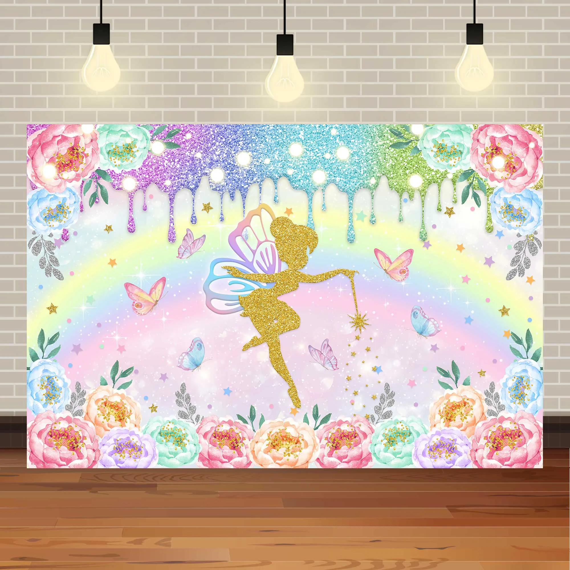 Floral Backdrops For Celebrations Colorful Flower &... From Ddmymaster ...