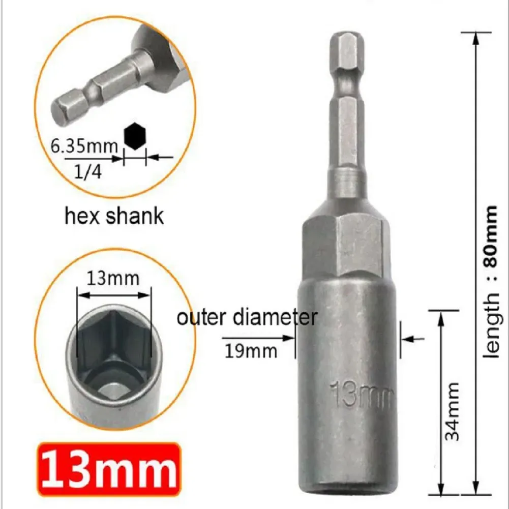 REDFIRE ONE SIDE Nut Runner Socket, For Drilling, Size: 8mm at Rs 2