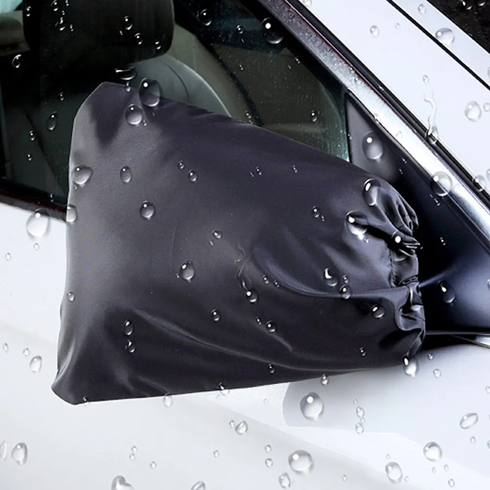 Smile Car Side Mirror Covers 2 Pack Dustproof Snowproof Rearview Mirror ...