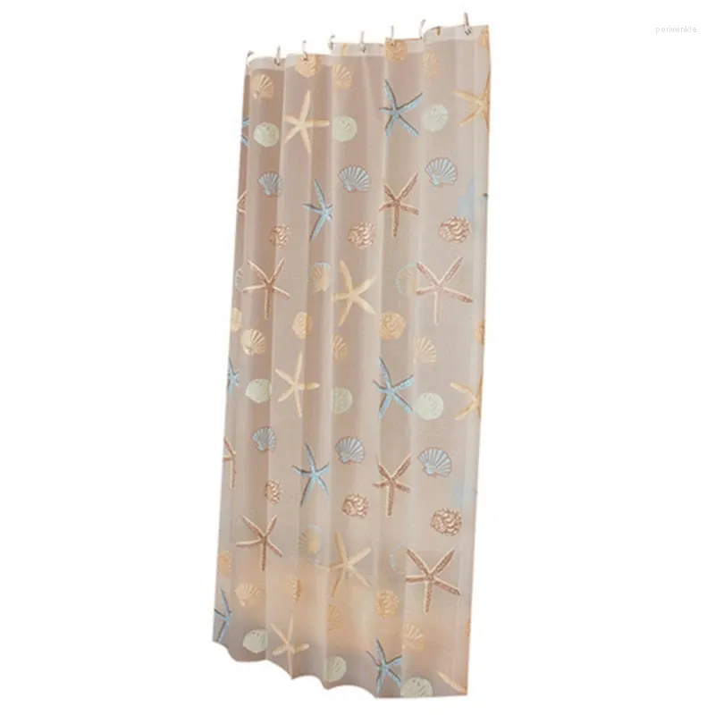 Promozione tende da doccia!Tenda moderna Starfish Divisorio Fresh Seaside Style Impermeabile Peva per il bagno