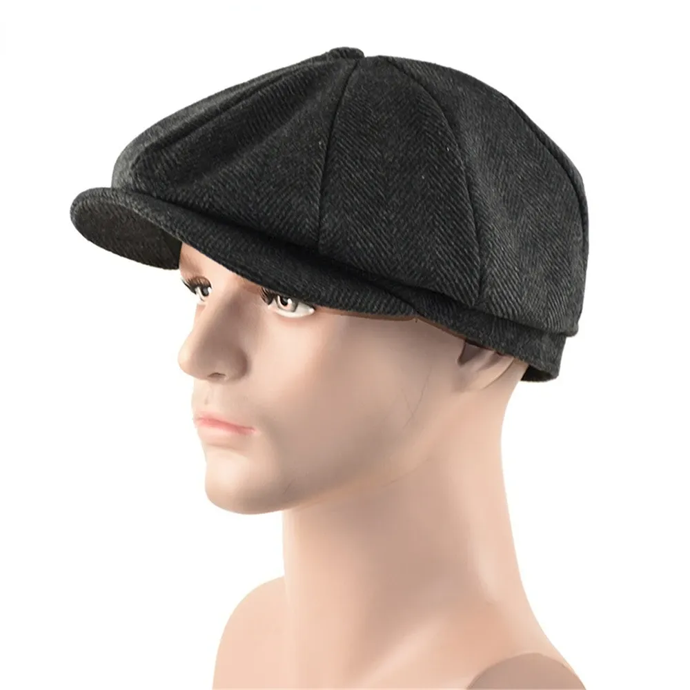 Newsboy Harley Davidson Ivy Hat Harley Davidson Size M Black Logo