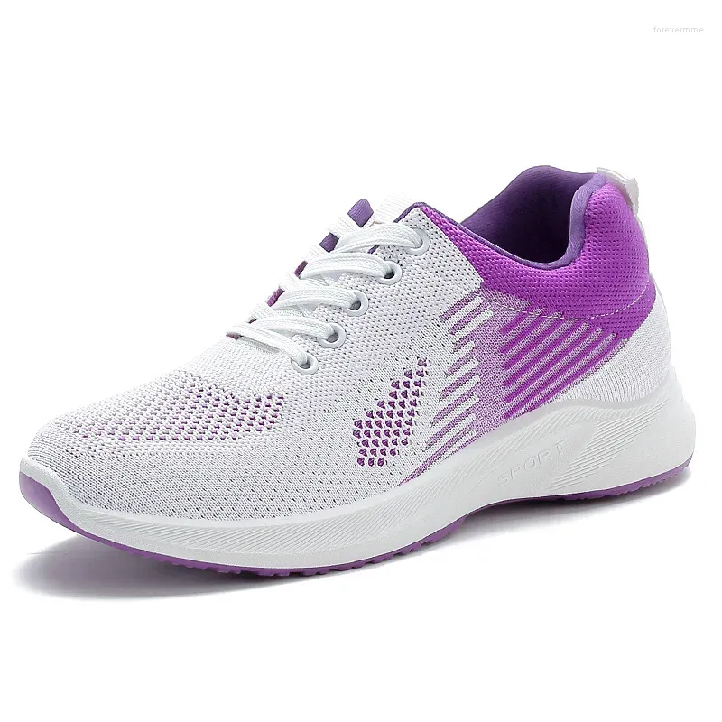 Casual schoenen Dames Sneakers Mesh demping Licht hardlopen Sport Zapatillas Mujer De Deporte Groothandel